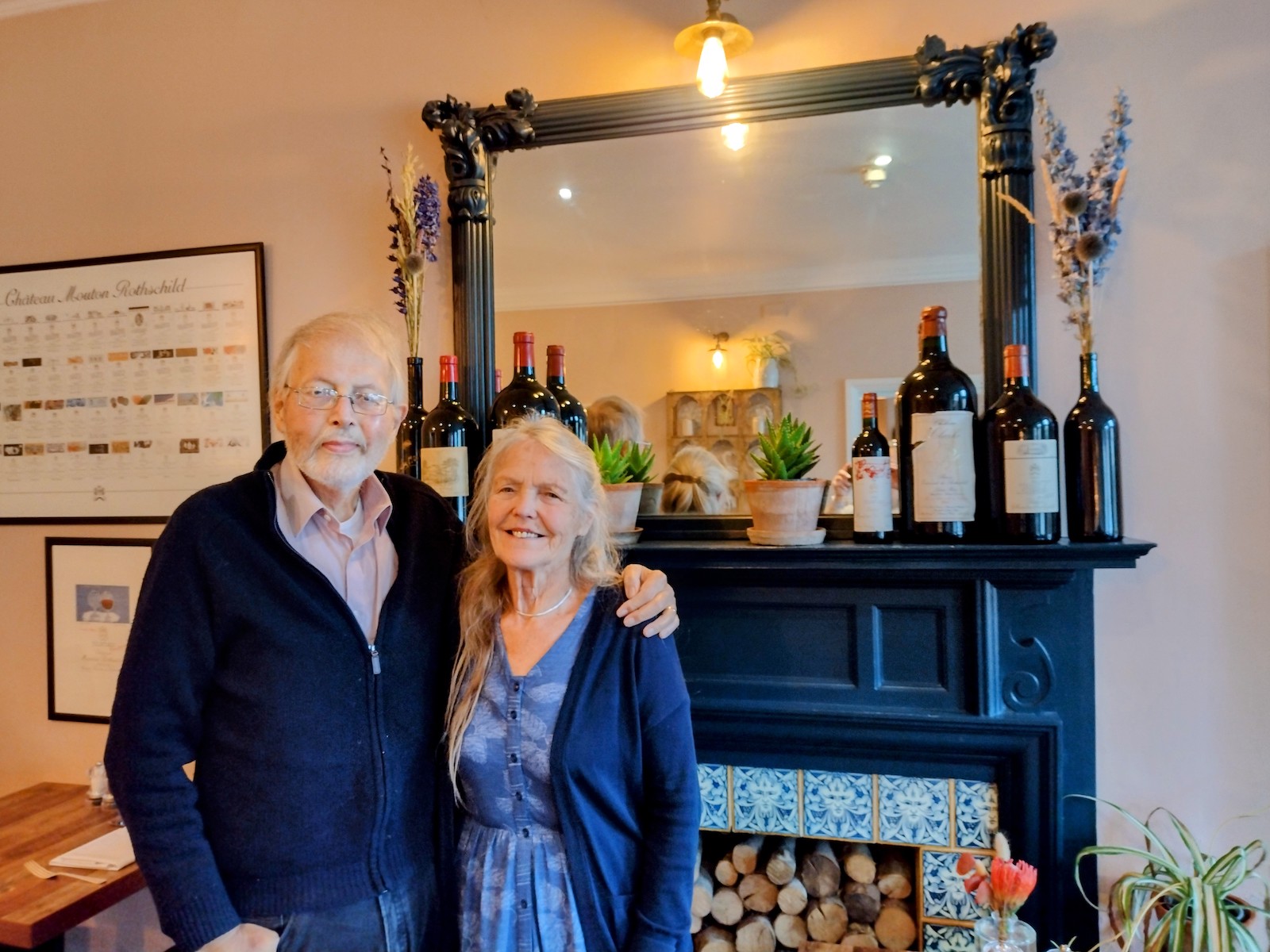 Ian and Jean Donaldson at The Five Arrows